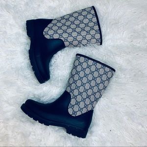 COPY - Kids Gucci 33/US2 Blue Matte and Monogram …